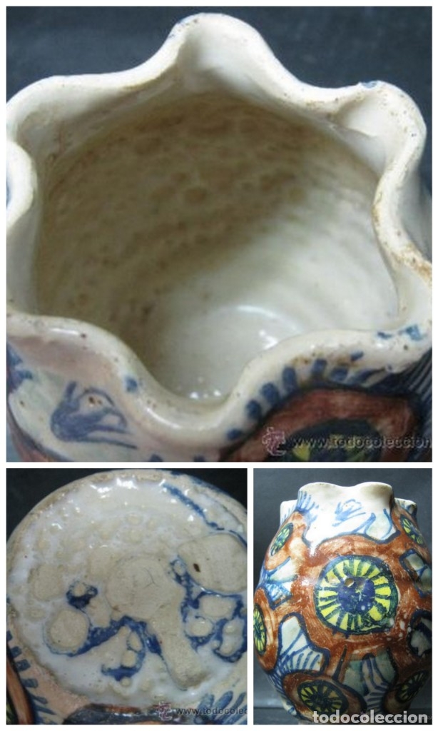 Antig&uuml;edades: cer&aacute;mica esmaltada antigua - Foto 2