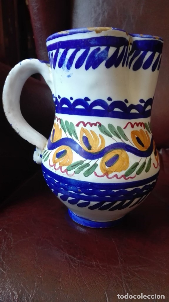 Antig&uuml;edades: Jarra de Talavera - Foto 3