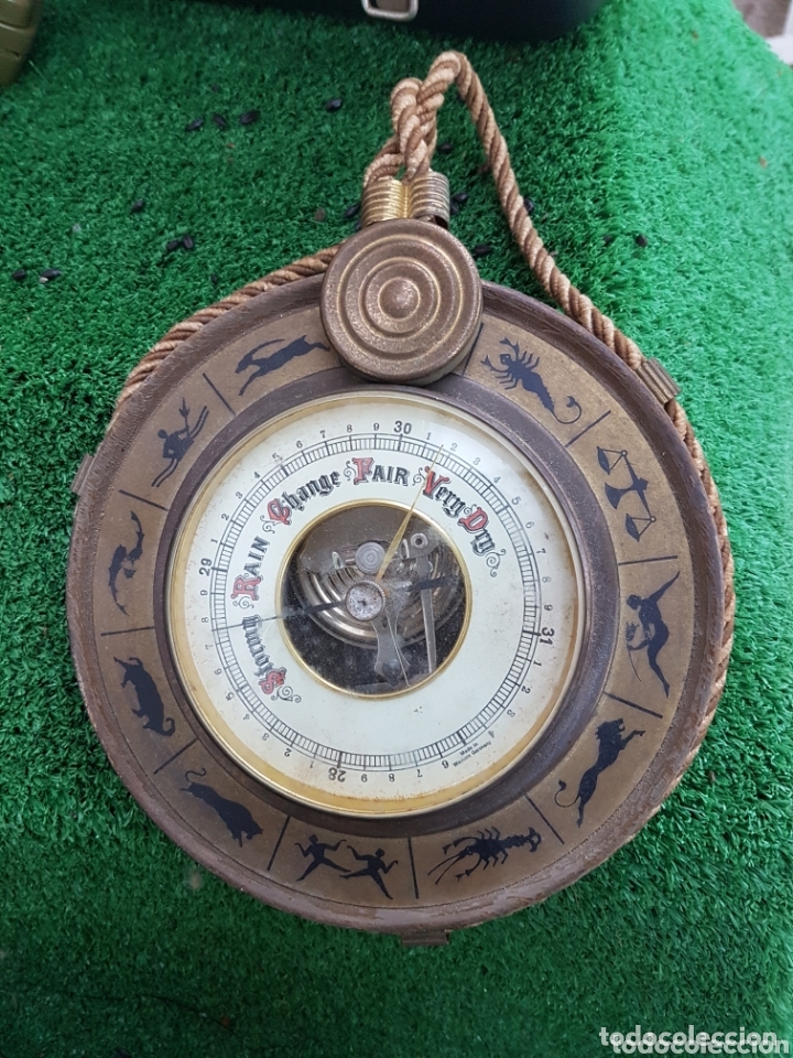 Antig&uuml;edades: ANTIGUO BAROMETRO ALEMAN - Foto 1