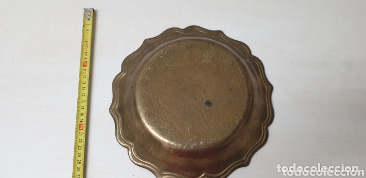 Antig&uuml;edades: Bandeja de cobre antigua - Foto 2