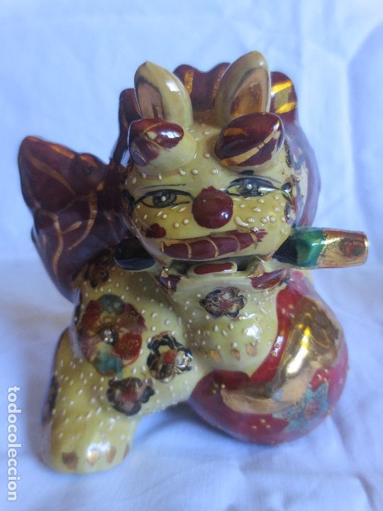 Antig&uuml;edades: PAREJA PERROS DE FOO - ESTILO SATSUMA - Foto 3