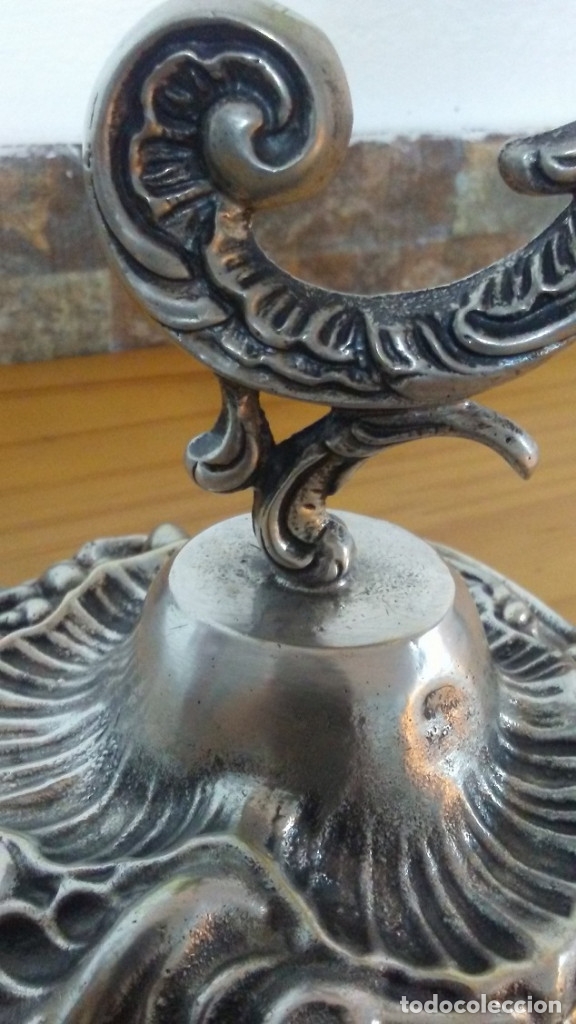 Antig&uuml;edades: PRECIOSO CANDELABRO DE PLATA - Foto 6