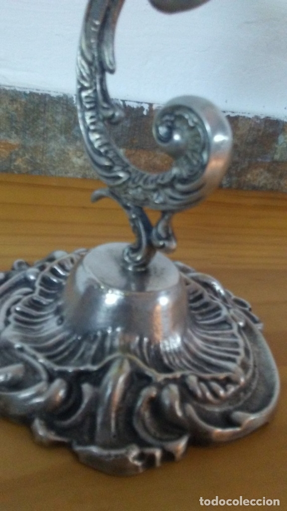 Antig&uuml;edades: PRECIOSO CANDELABRO DE PLATA - Foto 12