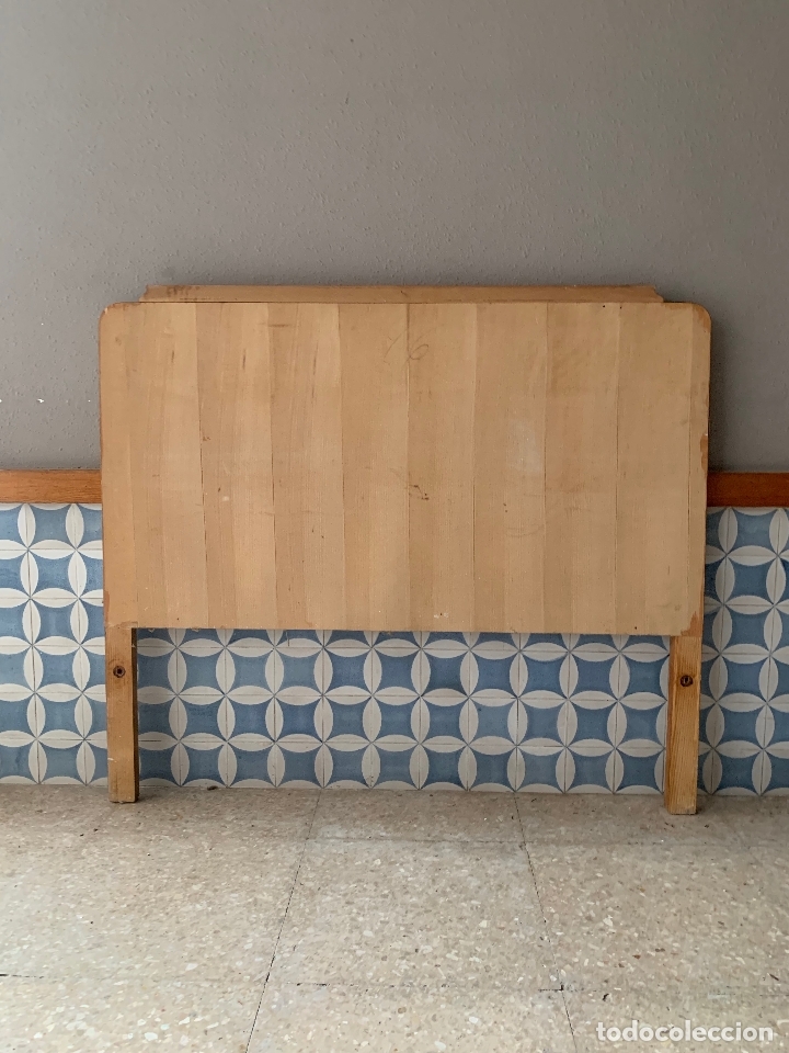 Antig&uuml;edades: CABEZAL Y PIE DE CAMA , DE 116,50 CM. DE LARGO REF, # 6 - Foto 6