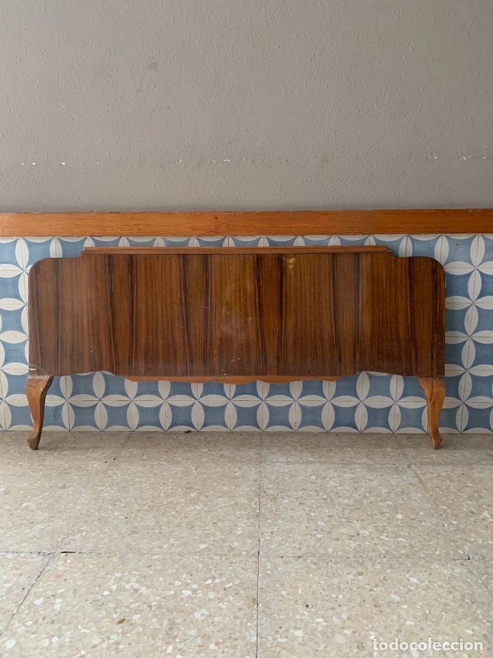 Antig&uuml;edades: CABEZAL Y PIE DE CAMA , DE 116,50 CM. DE LARGO REF, # 6 - Foto 9