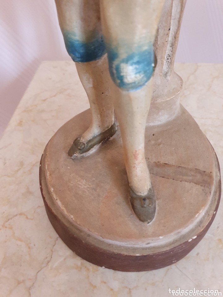 Antig&uuml;edades: ANTIGUA FIGURA DE CABALLERO - Foto 5
