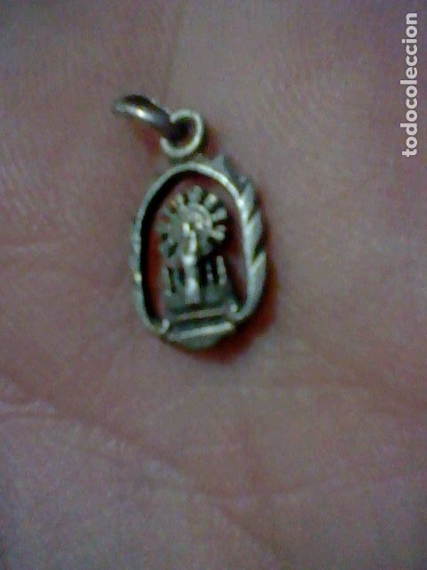 Antig&uuml;edades: VIRGEN PILAR MEDALLA CALADA - Foto 1