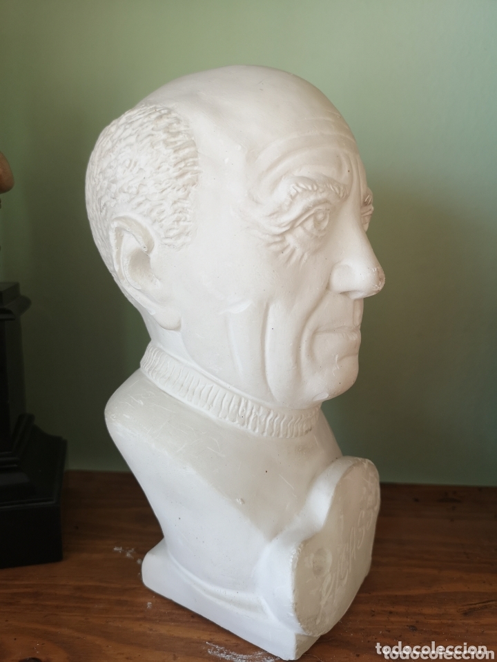Antig&uuml;edades: Busto de Picasso en escayola - Foto 6