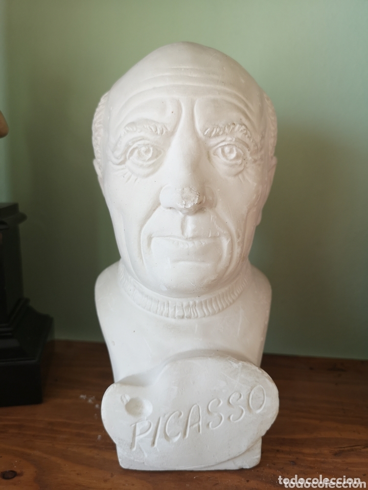 Antig&uuml;edades: Busto de Picasso en escayola - Foto 7