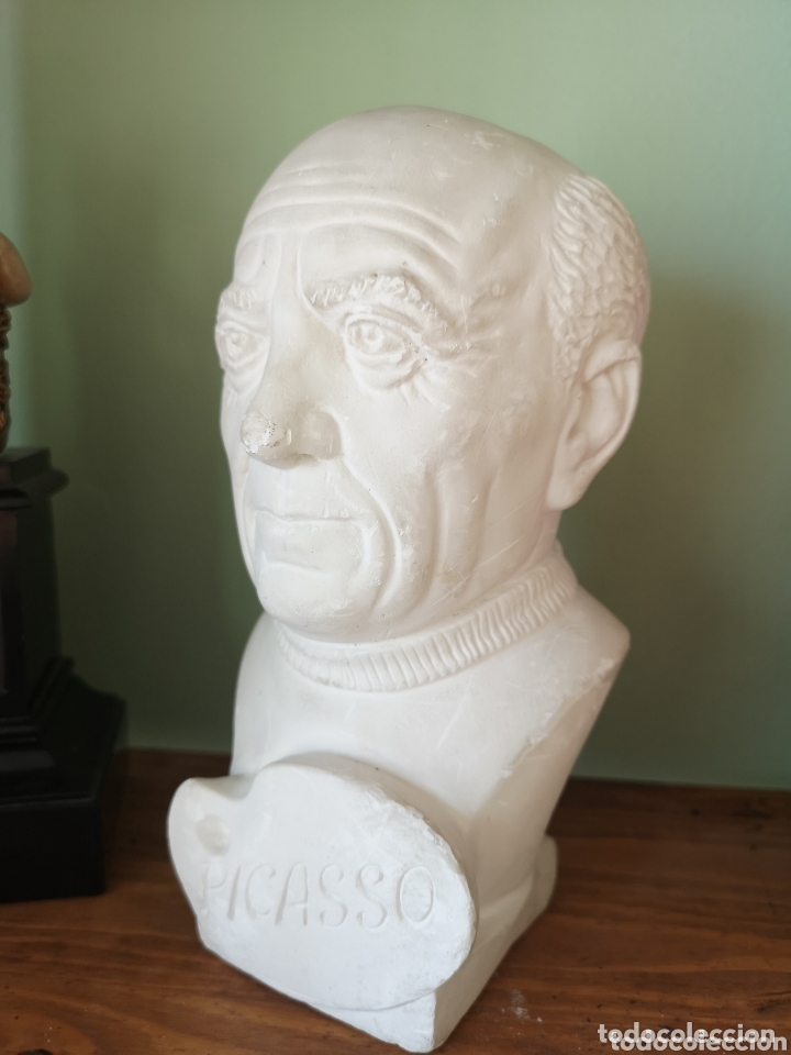Antig&uuml;edades: Busto de Picasso en escayola - Foto 8