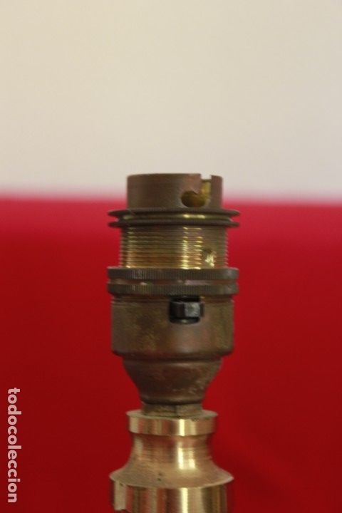 Antig&uuml;edades: L&aacute;mparas de pie a&ntilde;os 70 de bronce. - Foto 2
