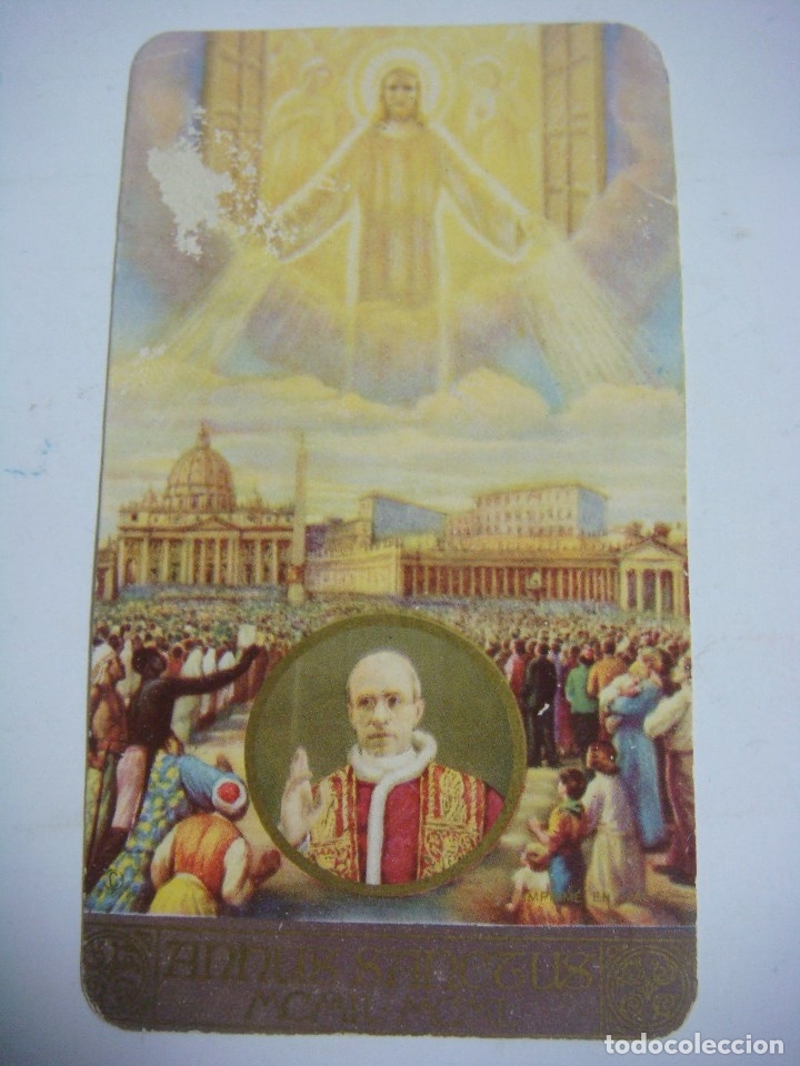 Antig&uuml;edades: RECORDATORIO ANNUS SANCTUS MCMIL-MCML CON DEDICATORIA - Foto 1