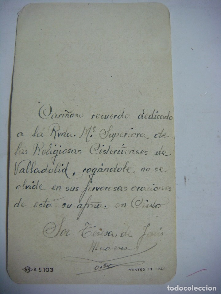 Antig&uuml;edades: RECORDATORIO ANNUS SANCTUS MCMIL-MCML CON DEDICATORIA - Foto 2
