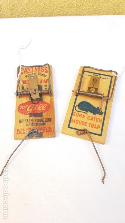 Antig&uuml;edades: Ratoneras, a&ntilde;os 50 - Foto 5