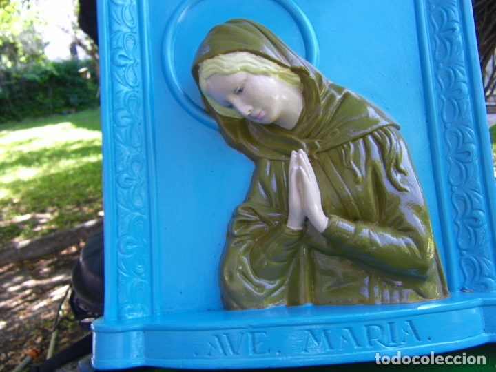 Antig&uuml;edades: VIRGEN DECORATIVA  PARA COLGAR - Foto 1