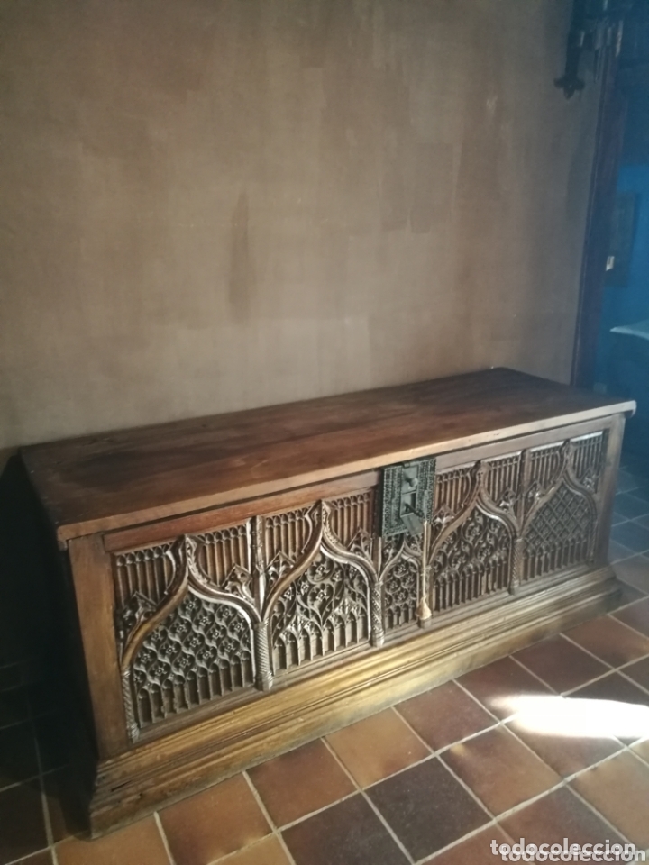 Antig&uuml;edades: Arc&oacute;n g&oacute;tico siglo xv - Foto 1