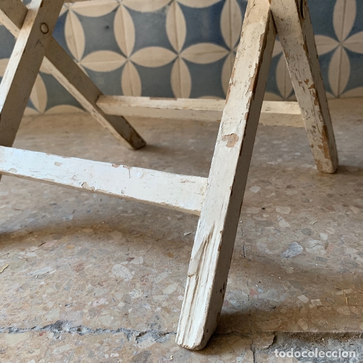 Antig&uuml;edades: PEQUE&Ntilde;A SILLA PLEGABLE - Foto 9
