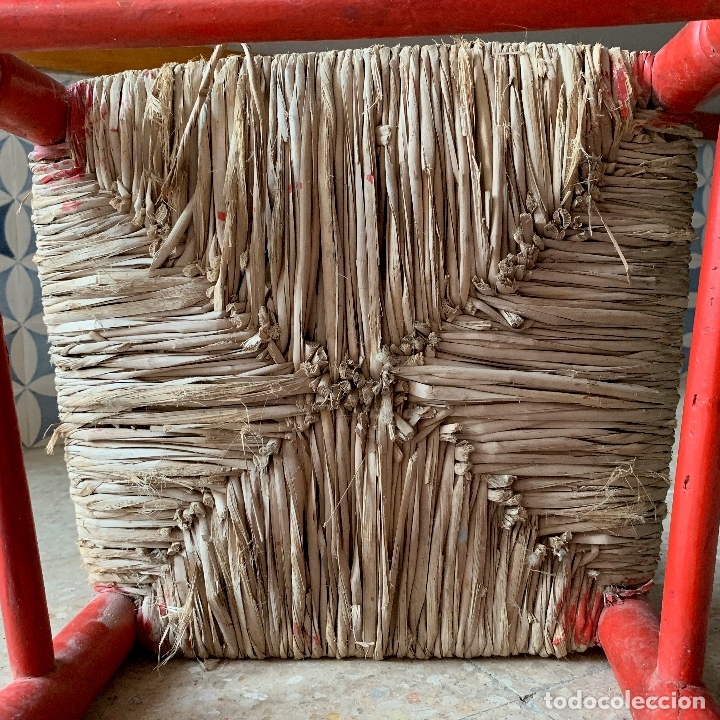 Antig&uuml;edades: SILLA DE ENEA , ALTURA EN LO MAXIMO= 98 CM. - Foto 8