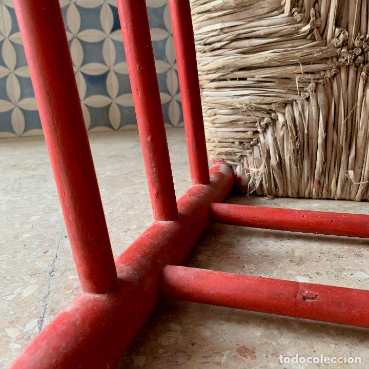 Antig&uuml;edades: SILLA DE ENEA , ALTURA EN LO MAXIMO= 98 CM. - Foto 9