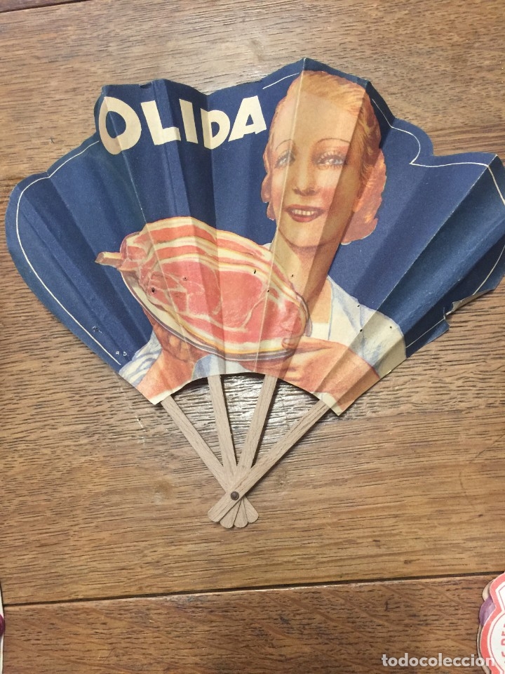 Antig&uuml;edades: ABANICOS PUBLICITARIOS - Foto 4