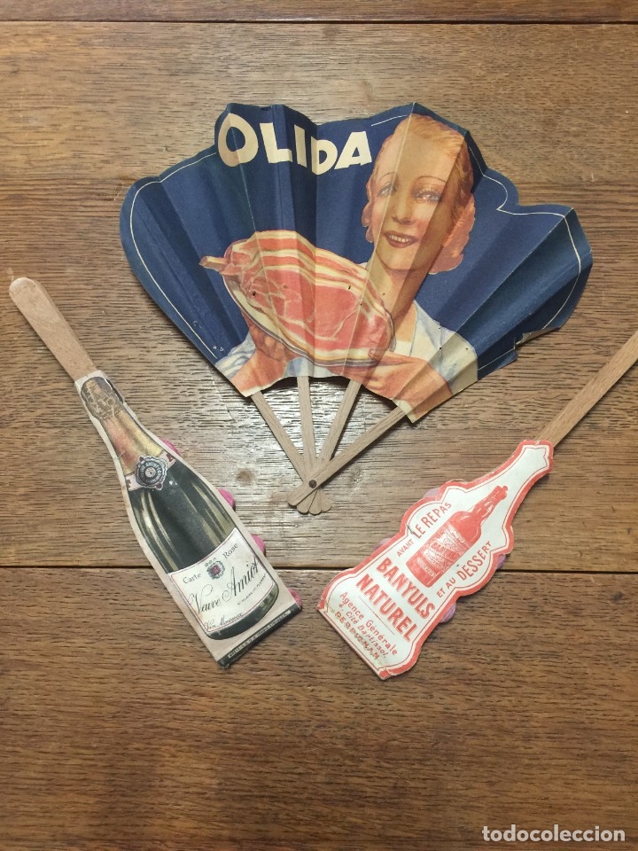 Antig&uuml;edades: ABANICOS PUBLICITARIOS - Foto 5