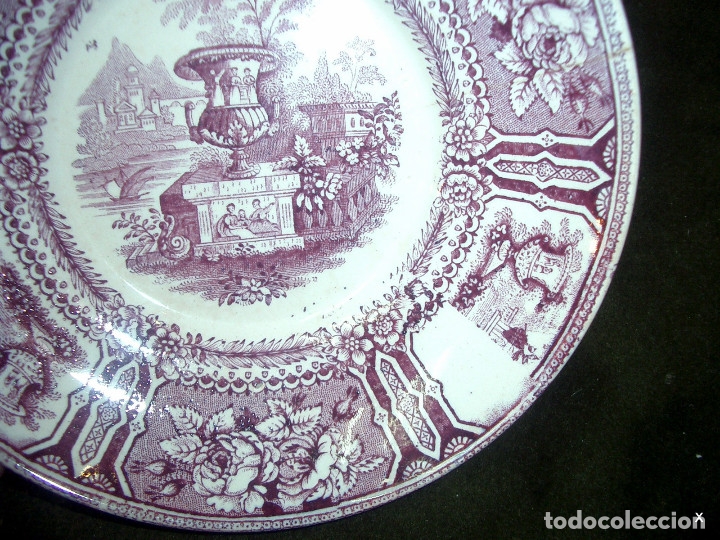 Antig&uuml;edades: PLATO DE SARGADELOS ANTIG&Uuml;O S. XIX. REF- 3774 - Foto 2