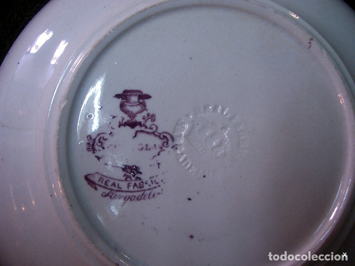 Antig&uuml;edades: PLATO DE SARGADELOS ANTIG&Uuml;O S. XIX. REF- 3774 - Foto 5