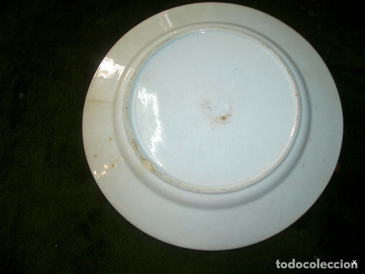 Antig&uuml;edades: PLATO DE SARGADELOS ANTIG&Uuml;O S. XIX REF-3752 - Foto 3