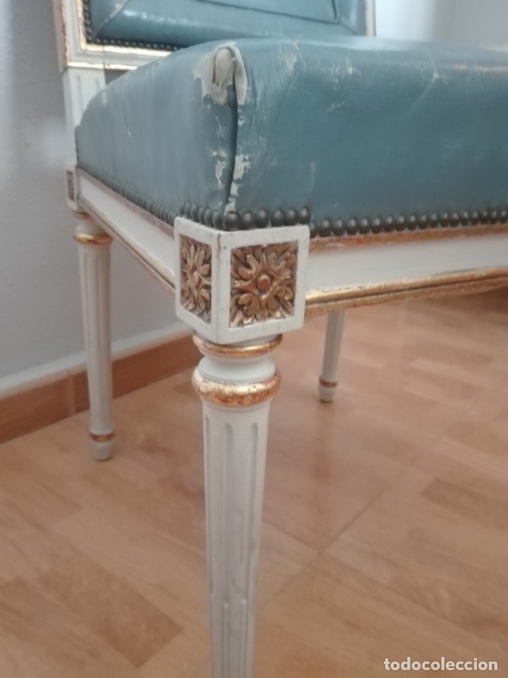 Antig&uuml;edades: Silla estilo Luis XVI - Foto 2