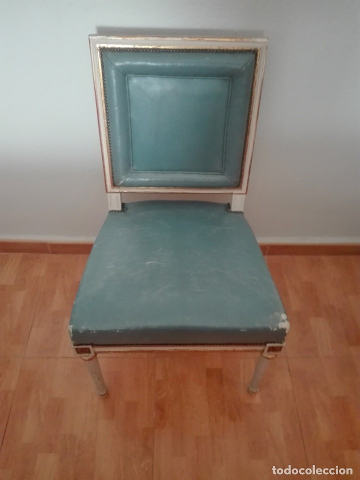 Antig&uuml;edades: Silla estilo Luis XVI - Foto 7