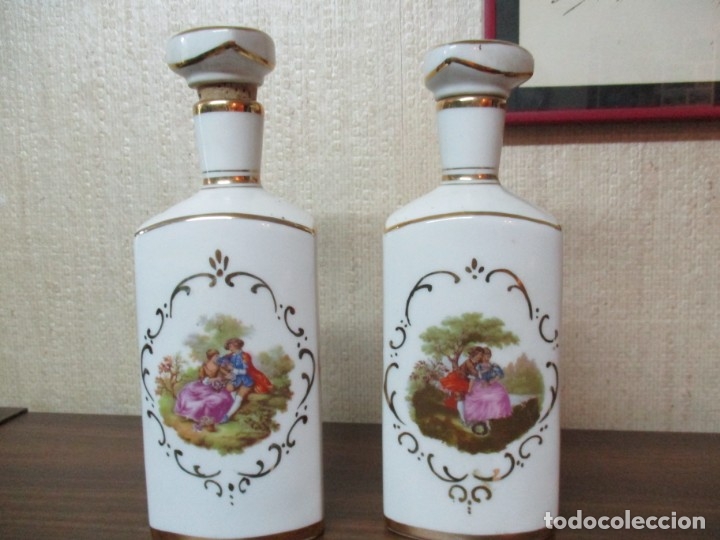 Antig&uuml;edades: lote botellas porcelana - Foto 1