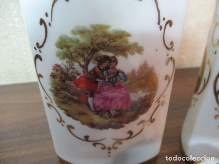 Antig&uuml;edades: lote botellas porcelana - Foto 2