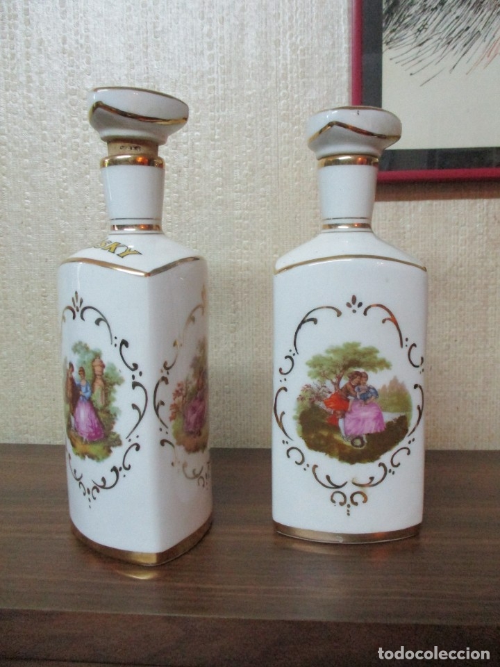 Antig&uuml;edades: lote botellas porcelana - Foto 3