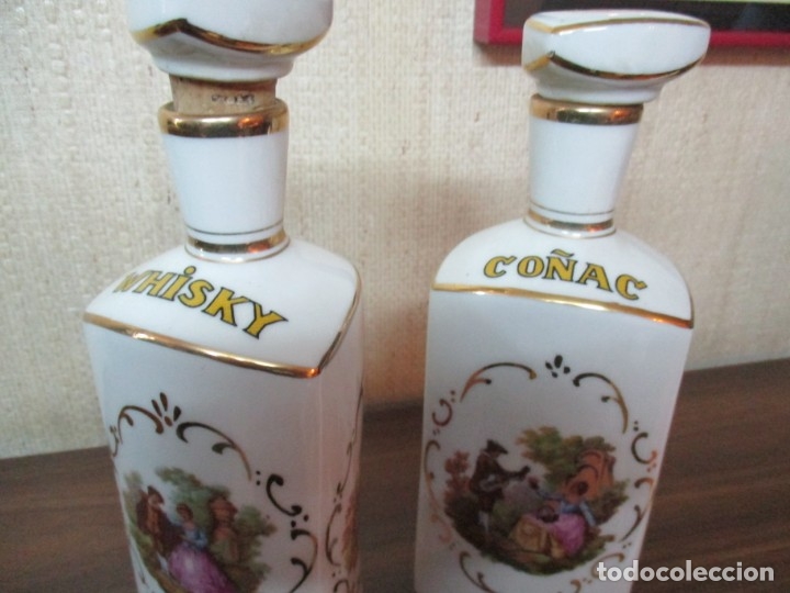 Antig&uuml;edades: lote botellas porcelana - Foto 4
