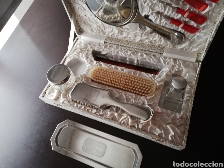 Antig&uuml;edades: Conjunto peinador de tocador - Foto 2