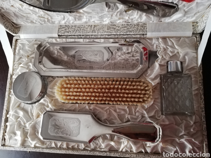 Antig&uuml;edades: Conjunto peinador de tocador - Foto 4