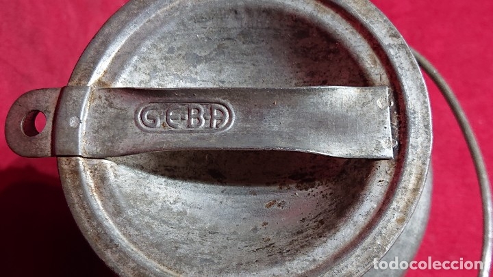 Antig&uuml;edades: LECHERA 3 LITROS DE HIERRO MARCA GEBA - Foto 5