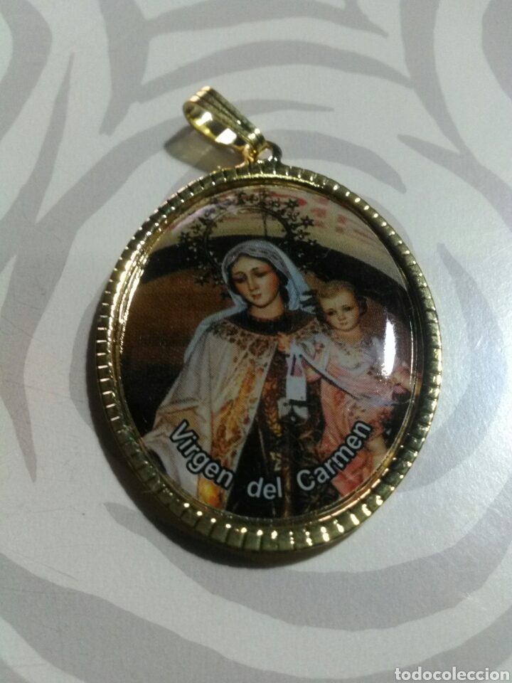 Antig&uuml;edades: Medalla VIRGEN DEL CARMEN. - Foto 1