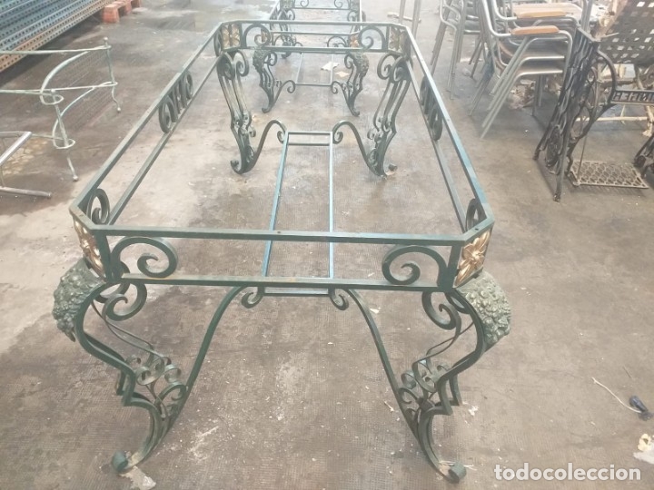 Antig&uuml;edades: MESAS DE FORJA SIN CRISTAL - Foto 10