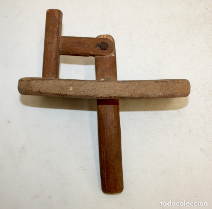 Antig&uuml;edades: PIEZA DE MADERA PARA LA PROCECI&Oacute;N - Foto 2