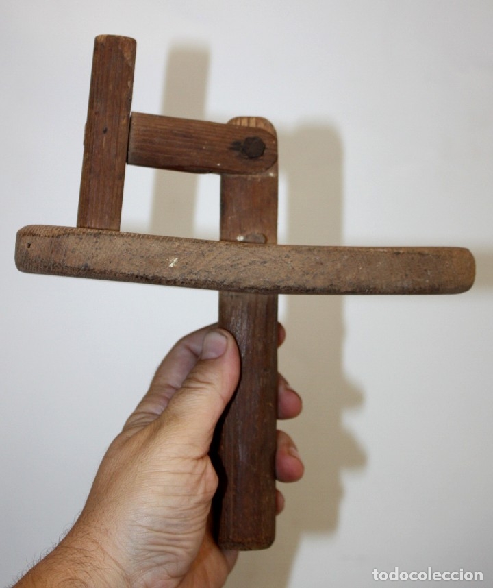Antig&uuml;edades: PIEZA DE MADERA PARA LA PROCECI&Oacute;N - Foto 7