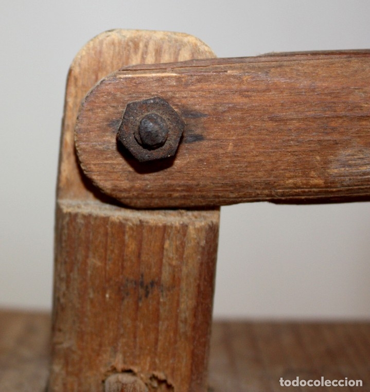 Antig&uuml;edades: PIEZA DE MADERA PARA LA PROCECI&Oacute;N - Foto 8