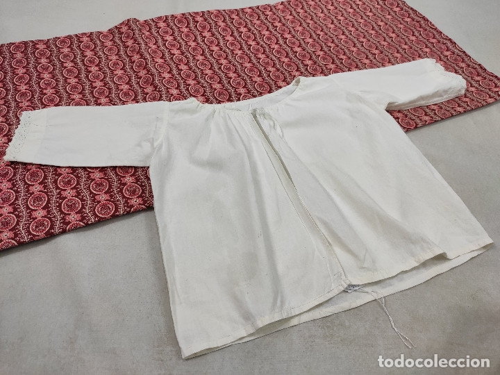 Antig&uuml;edades: Camisa de ni&ntilde;a, antigua - Foto 3