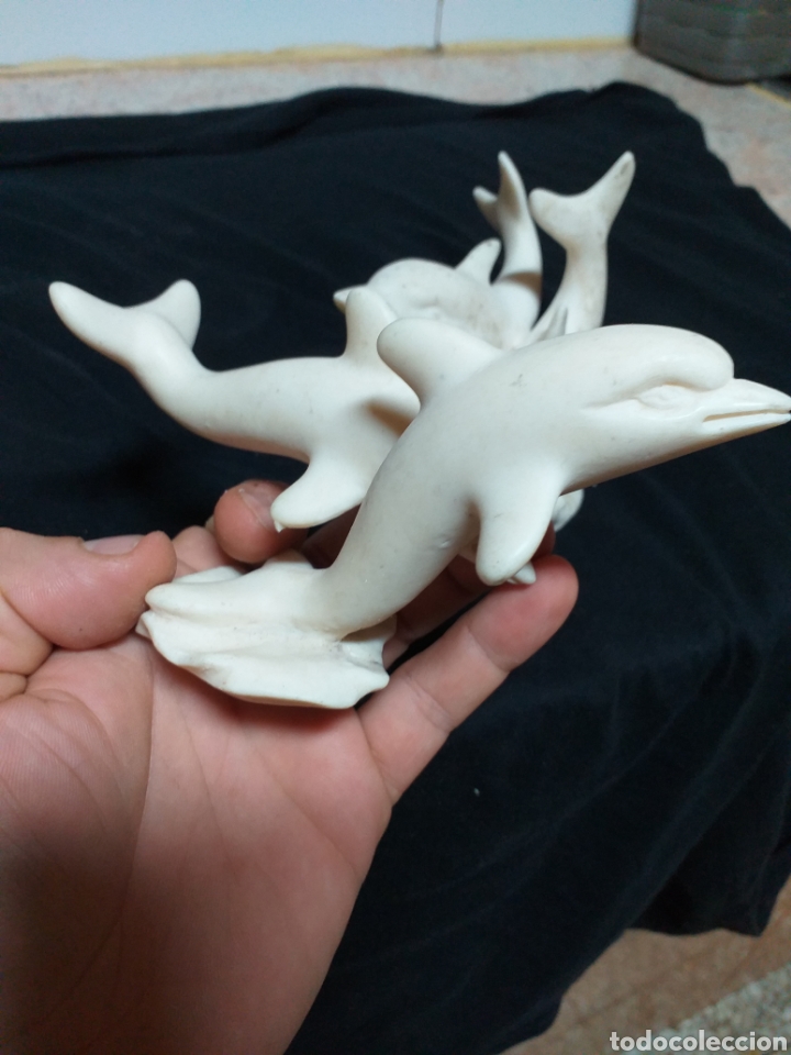 Antig&uuml;edades: FIGURA DELFINES - Foto 2