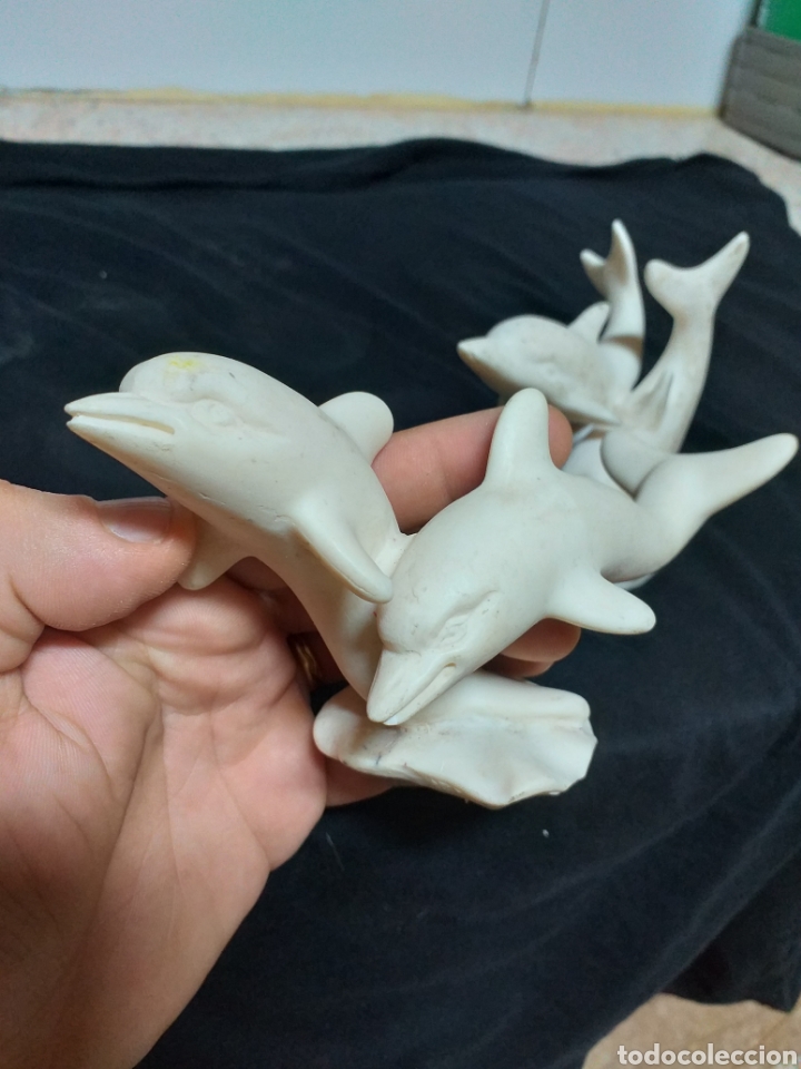 Antig&uuml;edades: FIGURA DELFINES - Foto 3