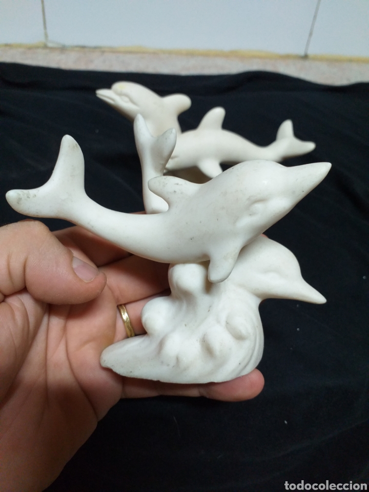 Antig&uuml;edades: FIGURA DELFINES - Foto 6