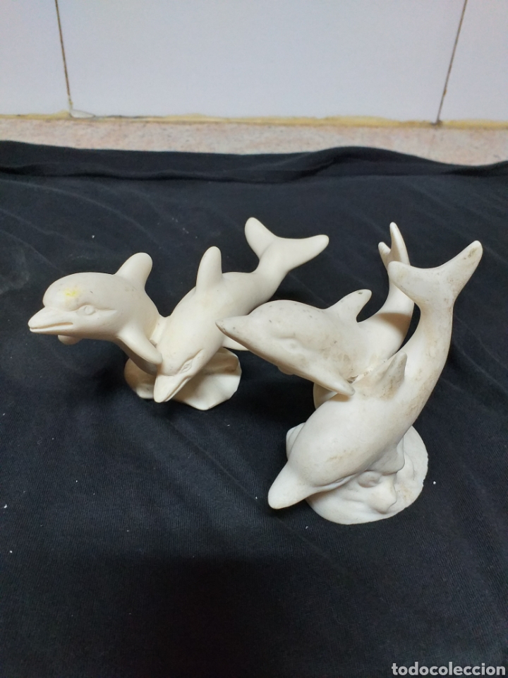 Antig&uuml;edades: FIGURA DELFINES - Foto 1