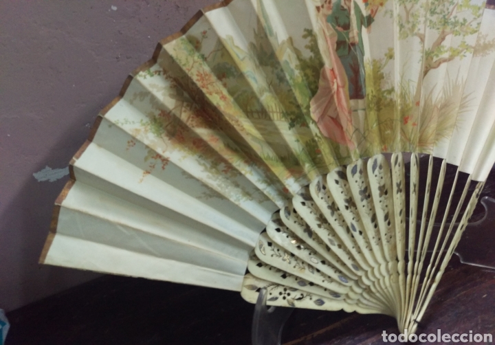 Antig&uuml;edades: Abanico antiguo a restaurar - Foto 4