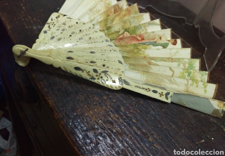 Antig&uuml;edades: Abanico antiguo a restaurar - Foto 5