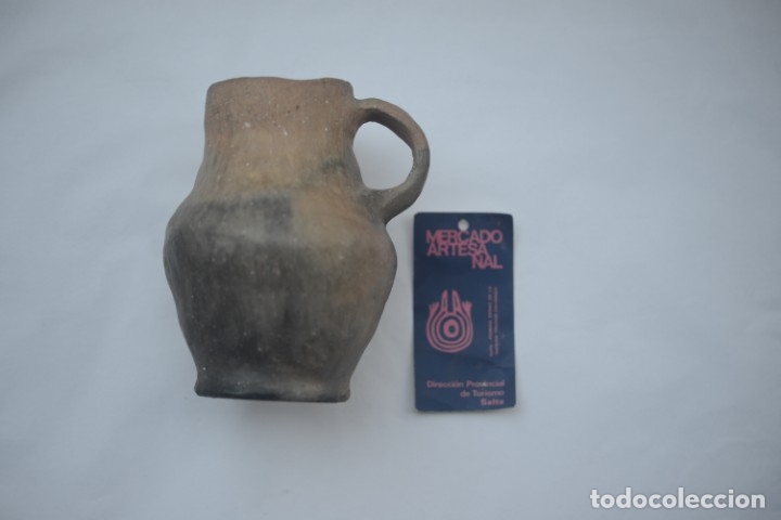 Antig&uuml;edades: Jarrita de artesan&iacute;a Salte&ntilde;a